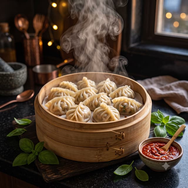 Steam Momos