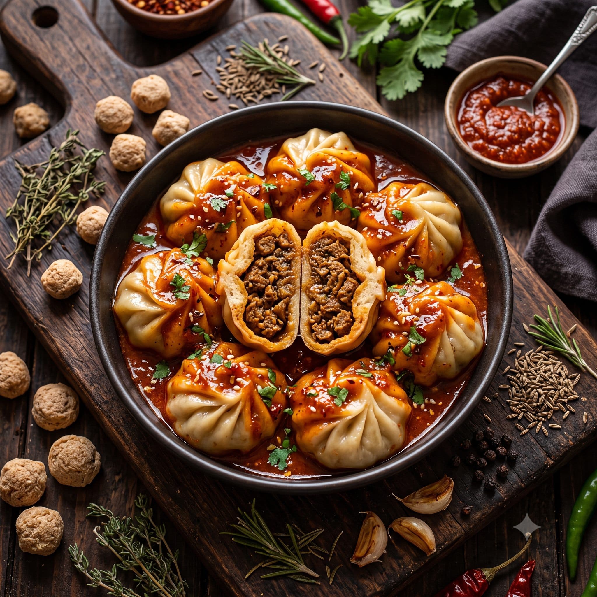 Soyabin Momo