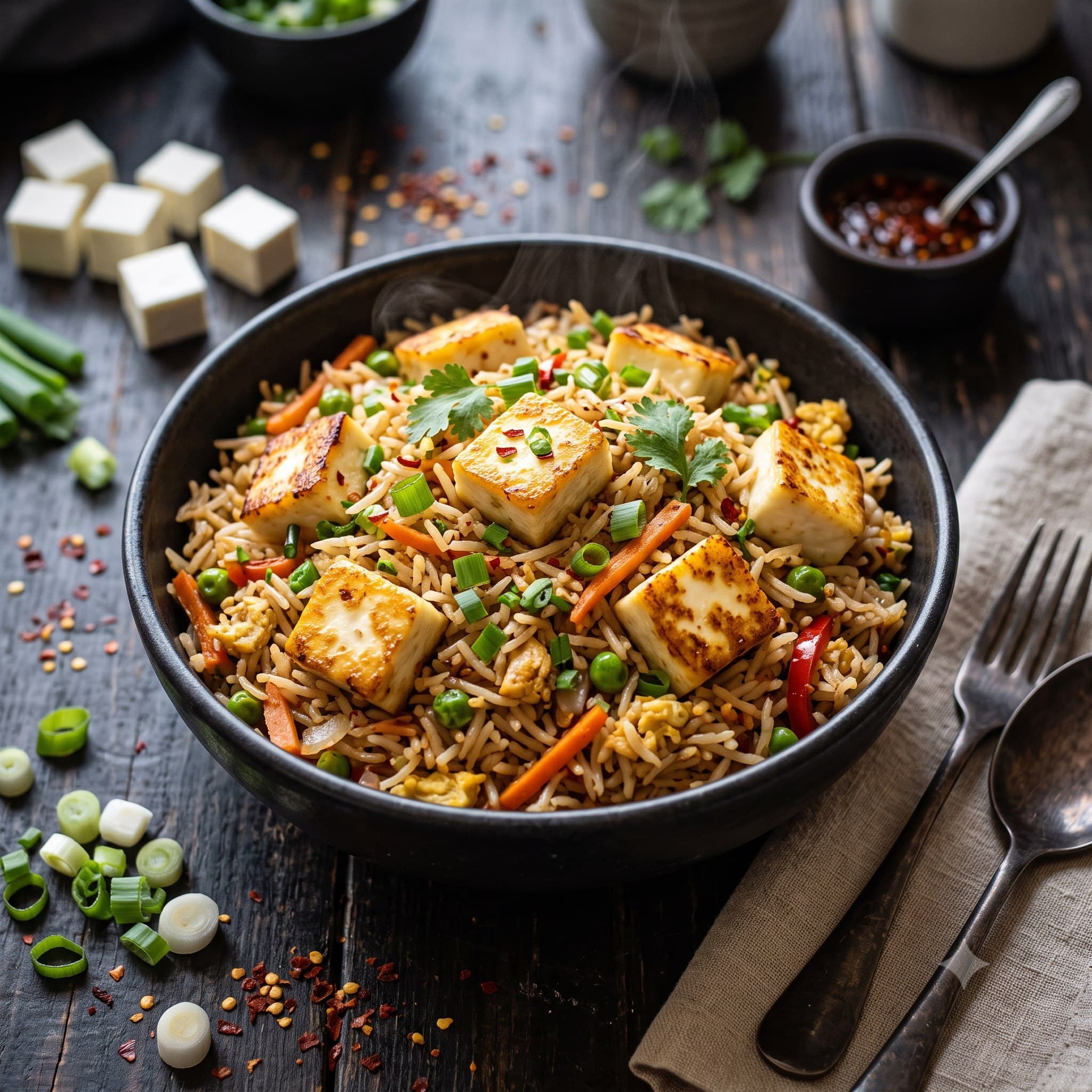 Paneer Fried Rice