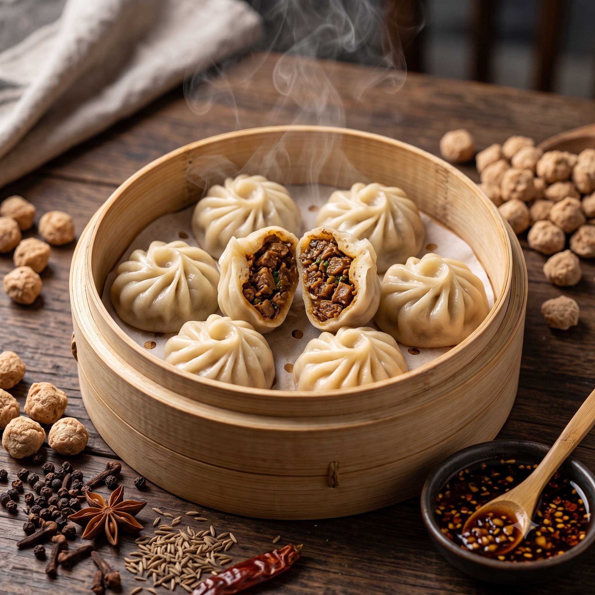 Soyabin Momo
